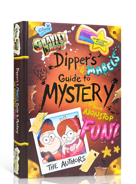 怪诞小镇迪普与梅宝的探秘和娱乐指南英文原版Gravity Falls Dipper's and Mabel's Guide Disney迪士尼出版全彩精装小说课外