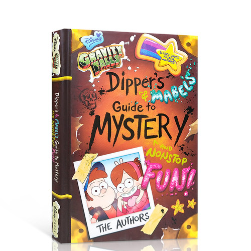 怪诞小镇迪普与梅宝的探秘和娱乐指南英文原版Gravity Falls Dipper's and Mabel's Guide Disney迪士尼出版全彩精装小说课外