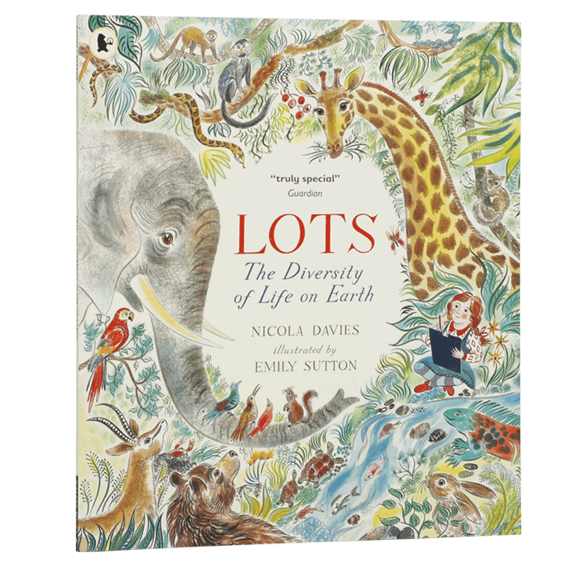 Lots 许许多多:地球上生物的多样性 英文原版 儿童趣味科普认知英语绘本 3-6岁