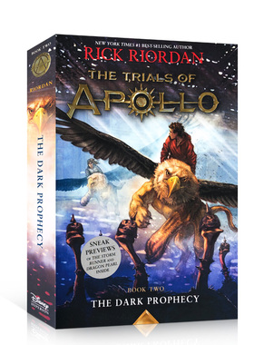 英文原版The Dark Prophecy The Trials of Apollo, Book Two太阳神试炼2 Rick Riordan阿波罗的审判青少年奇幻动作小说课外送音频