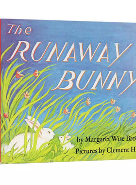 英文原版The Runaway Bunny逃家小兔 儿童启蒙图画书吴敏兰廖彩杏书单百本好书推荐goodnight moon同作者温馨亲情绘本纸板书