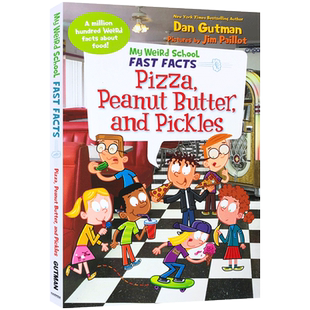 英文原版我的歪歪学校真实百科食物的组成My Weird School Fast Facts儿童科普读物歪歪路中小学生课外阅读英语桥梁章节插图6-10岁