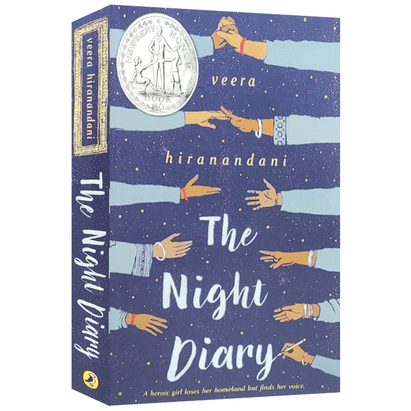 英文原版The Night Diary 夜间日记年纽伯瑞奖银奖小说儿童历史英语读物中小学生课外阅读经典文学读物正版进口书平装暑假书单