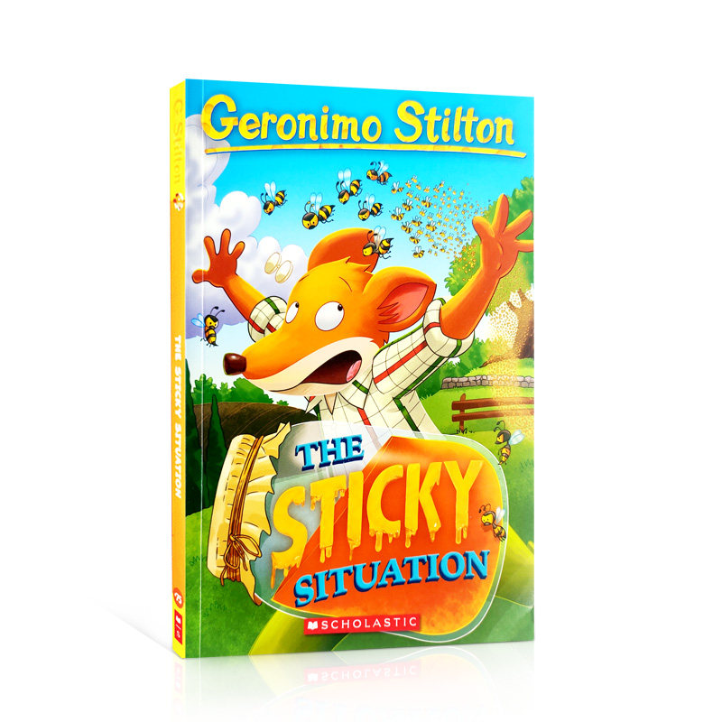 英文原版进口Geronimo Stilton老鼠记者75全彩漫画插画探险小说美国小学推荐读物儿童章节小说桥梁书7-12岁青少年课外文学阅读读物