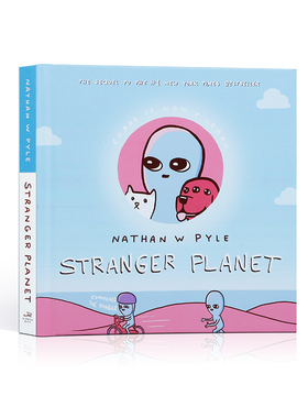 英文原版进口Stranger Planet 奇异星球2 Morrow Gift出版6-9岁儿童英语课外扩展阅读读物幽默搞笑趣味桥梁章节漫画书 精装