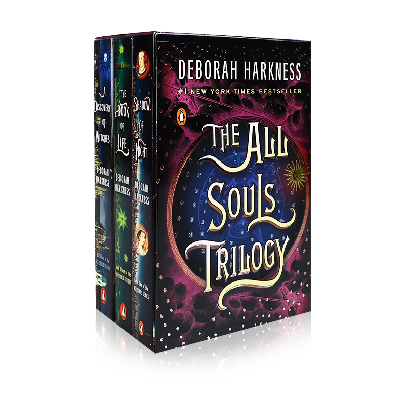 英文原版 发现女巫三部曲套装 The All Souls Trilogy Boxed Set 英剧影视原著 魔法觉醒 马修古迪主演 青少年英语阅读奇幻小说