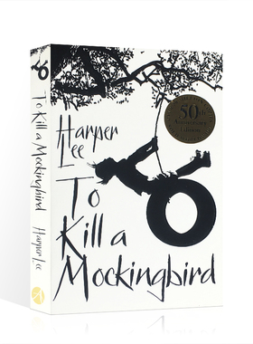 预售英文原版进口To Kill a Mockingbird杀死一只知更鸟 经典小说原著青少年英语阅读课外提高8-12-15岁文化素养培养 50周年纪念版
