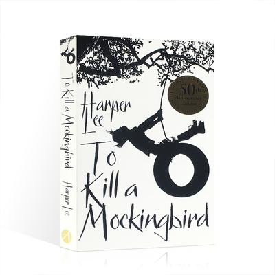 预售英文原版进口To Kill a Mockingbird杀死一只知更鸟 经典小说原著青少年英语阅读课外提高8-12-15岁文化素养培养 50周年纪念版