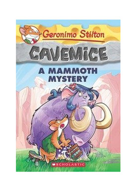 英文原版 Geronimo Stilton Cavemice #15: A Mammoth Mystery 老鼠记者15 巨大的秘密 青少年儿童课外阅读进阶桥梁章节书