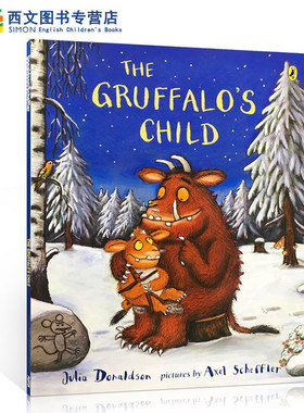 英文原版绘本 The Gruffalo's Child 咕噜牛的小妞妞 卡通动物 儿童入门英语辅导趣味故事图画书培养孩子阅读兴趣爱好 赠音频