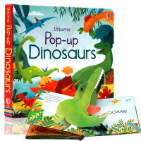 英文原版 Usborne Pop up Dinosaurs 恐龍3D視覺兒童科普玩具書籍 尤斯伯恩兒童趣味幼兒智力開發(fā)立體空間想象啟蒙翻翻書