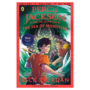 英文原版Percy Jackson and the Sea of Monsters: The Graphic Novel波西杰克逊与魔兽之海漫画波西杰克逊与奥林匹亚诸神