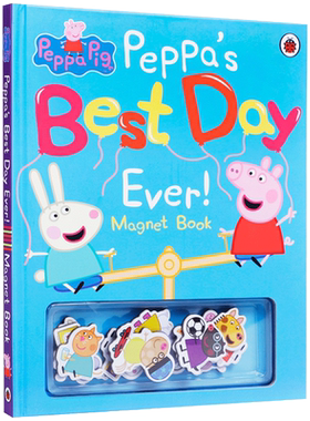 英文原版绘本 Peppa Pig: Peppa's Best Day Ever 粉红猪小妹小猪佩奇：佩奇的美好一天 儿童英语启蒙书Ladybird出版教育童书