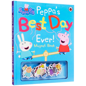 英文原版绘本 Peppa Pig: Peppa's Best Day Ever 粉红猪小妹小猪佩奇：佩奇的美好一天 儿童英语启蒙书Ladybird出版教育童书