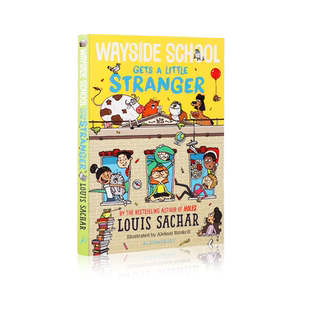 维斯德学校有了一个小陌生人Wayside School Gets a Little Stranger 中小学生英语课外阅读读物 儿童英语桥梁章节漫画书