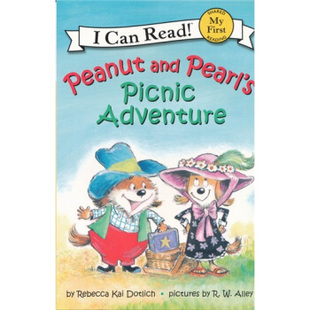 Can Adventure and 英文原版 Read：Peanut Pearl 启蒙认知绘本 童书 汪培珽推荐 Picnic 花生和珍珠 野餐奇遇 幼儿阅读故事书
