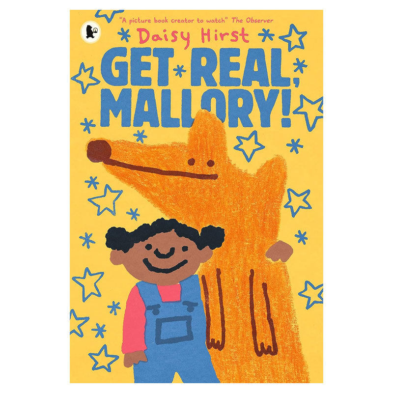 英文原版Get Real, Mallory!别闹了，马洛里画作变成现实创意绘本 魔幻故事 想象力冒险平装4-8岁