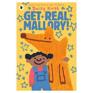 预售英文原版Get Real, Mallory!别闹了，马洛里画作变成现实创意绘本 魔幻故事 想象力冒险平装4-8岁