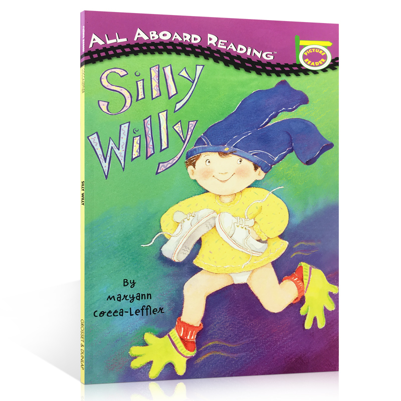 绘本 silly willy 汪培珽书单1一阶段 i can read 进口儿童图书英语