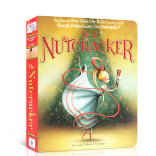 くるみ割り人形 The Nutcracker 英語原書 童話 4-8歳 子供用 ボードブック 童話 バレエ 英語読み物 輸入英語本 ニューヨークシティバレエ