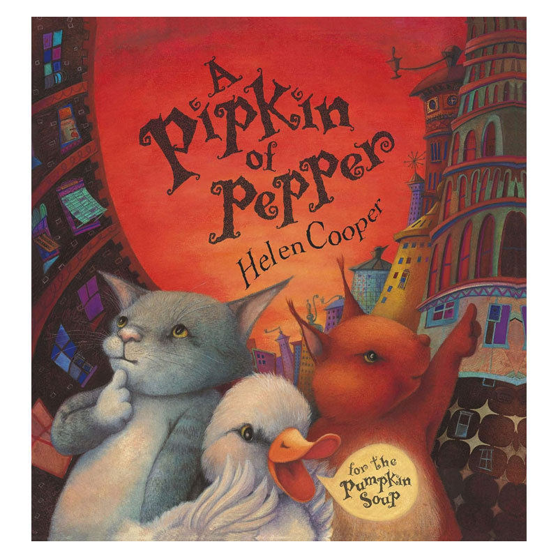 英文原版Pumpkin Soup: A Pipkin Of Pepper胡椒南瓜汤南瓜汤续集趣味绘本 温馨生动 迷路故事平装冒险故事 2-6岁
