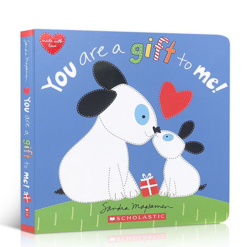 英文原版 亲情温馨绘本 you are a gift to me 你是上天给我的礼物 我