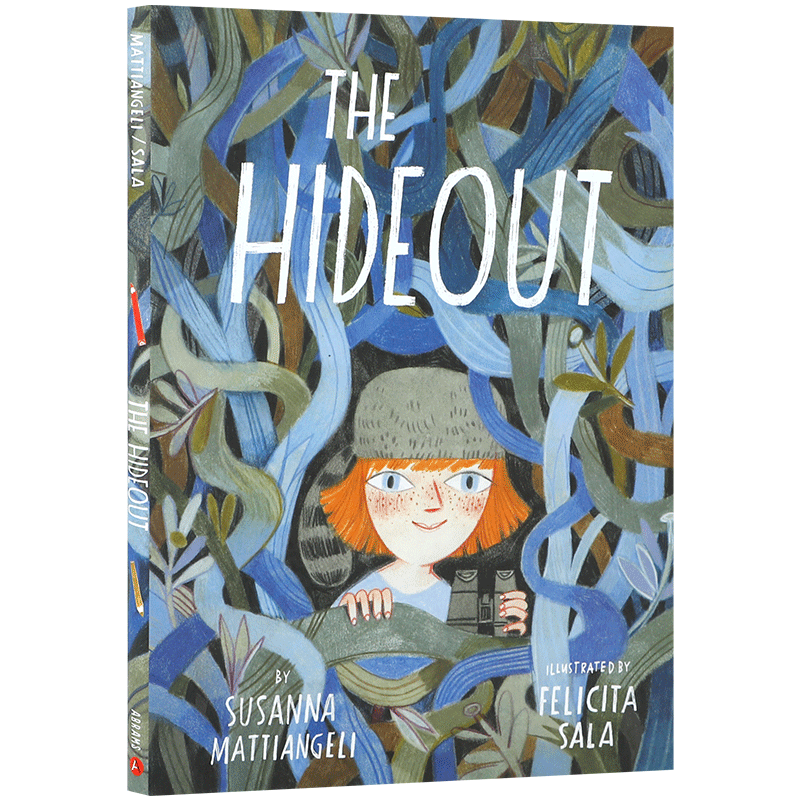 英文原版 The Hideout 汉娜的秘密基地 安徒生最佳插画家得主Felicita Sala绘本作品 4-8岁儿童宝宝启蒙冒险故事绘本精装