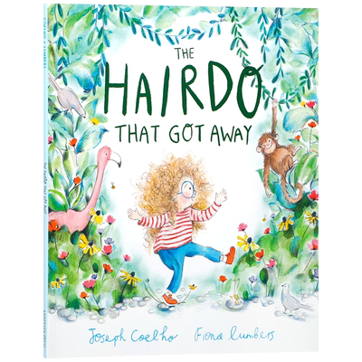 英文原版The Hairdo That Got Away消失的发型 4-8岁低幼儿童英语启蒙认知早教绘本故事阅读 家庭爱与关怀图画书 4-8岁