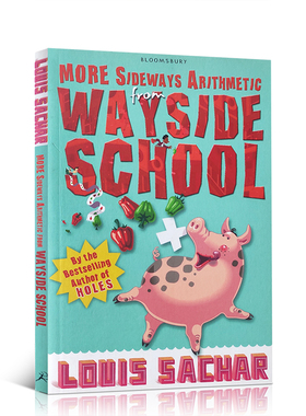 小说 more sideways arithmetic from wayside school 歪歪路小学 儿童章节桥梁书 青少年课外阅读书籍 正版进口平装绘本