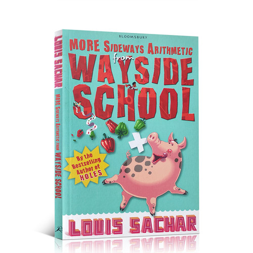 小说 more sideways arithmetic from wayside school 歪歪路小学 儿童章节桥梁书 青少年课外阅读书籍 正版进口平装绘本