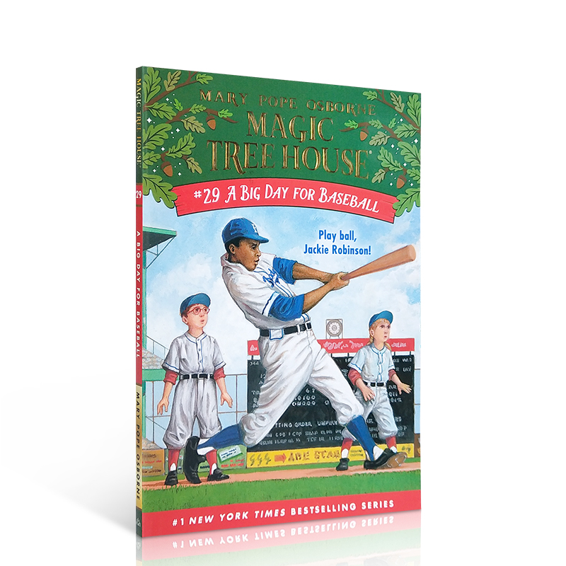 神奇树屋第一季 Magic Tree House #29 A Big Day for Baseball英文原版桥梁章节书美国兰登书屋课外英语分级阅读物文学小说7-12岁