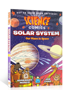 科学漫画 宇宙太空之太阳系 Science Comics Solar System 科普读物 儿童绘本图画书中小学生课外阅读认知 英文原版 hello STEM