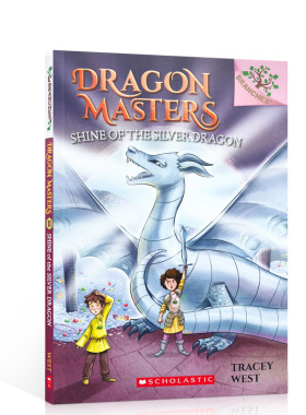 送音频英文原版Dragon Masters #11 Shine of the Silver Dragon  龙主#11银龙的光芒 平装大开  图画趣味阅读故事书  4-8岁阅读书