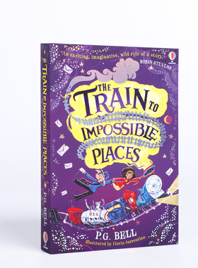 英文原版尤斯伯恩Train to Impossible Places Adventures #1开往不可能的地方的列车#1受诅咒的快递中小学生英语课外阅读