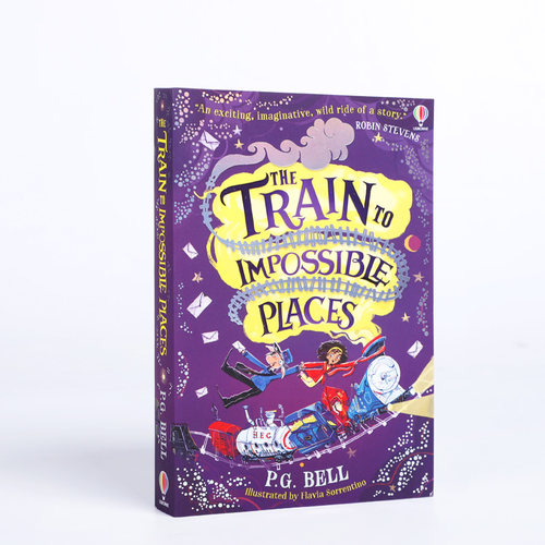 英文原版尤斯伯恩Train to Impossible Places Adventures #1开往不可能的地方的列车#1受诅咒的快递中小学生英语课外阅读