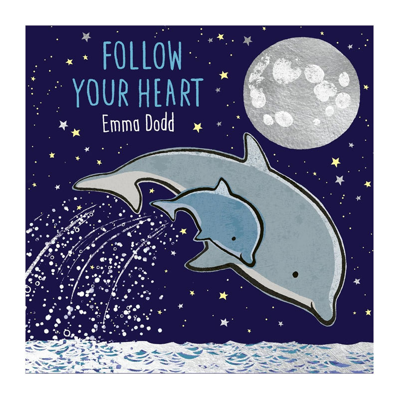 预售英文原版 Follow Your Heart 随心所至 一个关于相信你的直觉和相信自己的温馨而重要的信息 家庭亲情精装故事绘本 2-6岁