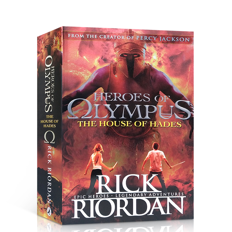预售第二季波西杰克逊同系列奥林匹斯英雄The House of Hades决战冥王圣殿英文原版Heroes of Olympus4雷克莱尔顿英语青少年小说