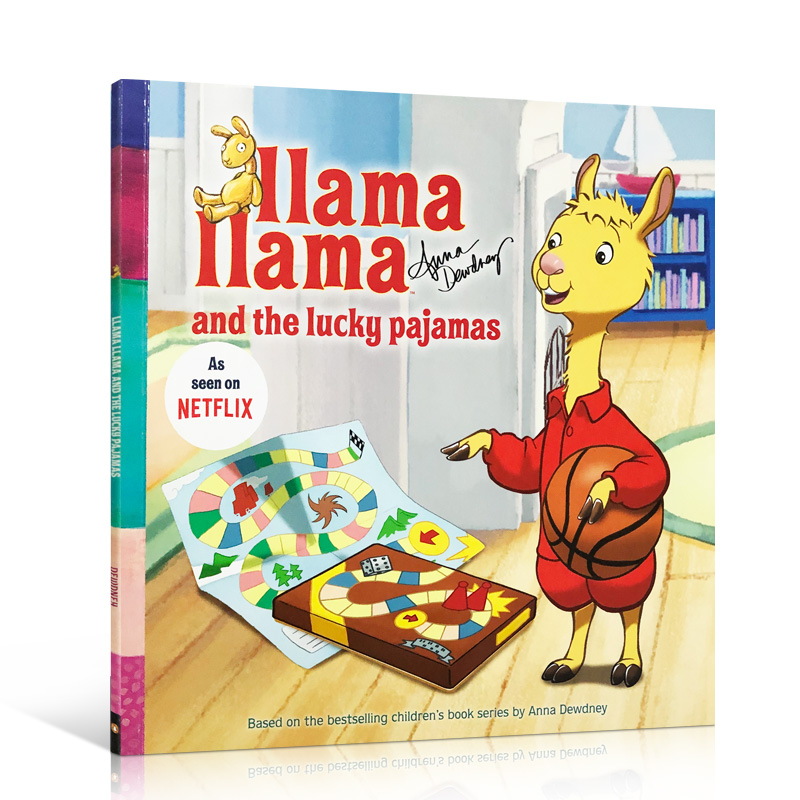英文原版Llama Llama and the Lucky Pajamas 羊驼拉玛和幸运睡衣 儿童启蒙睡前晚安故事书籍亲子早教育儿读物