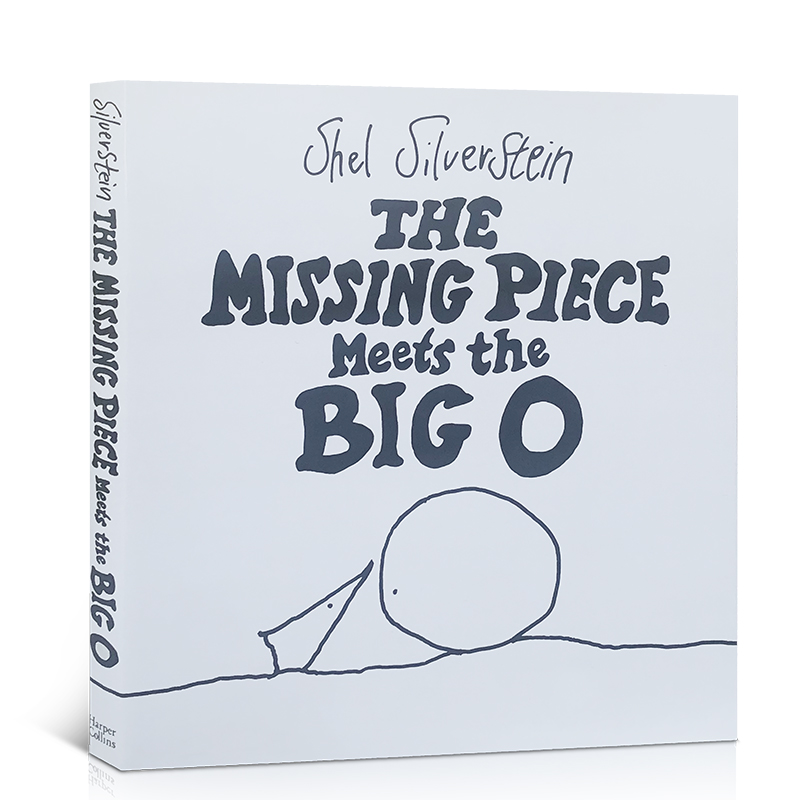 英文原版The Missing Piece Meets the Big o失落的一角遇见大圆满 儿童趣味阅读绘本精装姐妹篇 认知育儿英语阅读早教图画书
