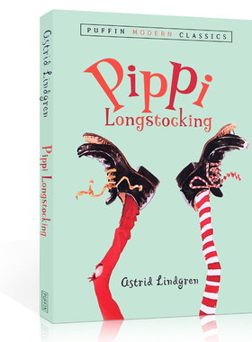 英文原版 Pippi Longstocking 长袜子皮皮系列8-12岁学童阅读启蒙 桥梁书 小说英文版8-12岁儿童章节书进口英语书籍课后
