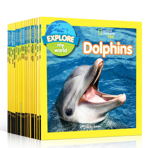 美国国家地理探索我的世界百科系列20册National Geographic readers Kids Explore My World:planets clouds tiger lions英文原版