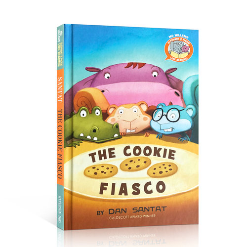 英文原版绘本Elephant & Piggie Like Reading#1饼干风波The Cookie Fiasco6-9岁儿童社交礼仪习惯养成图画书课外阅读进口精装