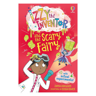 Inventor and Usborne桥梁章节书幽默搞笑8 Izzy 12岁 仙女科学与魔法在STEM the Fairy发明家伊兹和可怕 预售英文原版 Scary