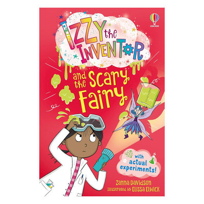 预售英文原版Izzy the Inventor and the Scary Fairy发明家伊兹和可怕的仙女科学与魔法在STEM Usborne桥梁章节书幽默搞笑8-12岁