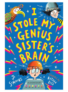 预售英文原版 I Stole My Genius Sister's Brain 奇思妙想一家人3 ：我偷走了天才妹妹的大脑 愿望实现出错的搞笑故事 桥梁章节