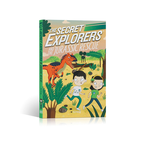 英文原版 DK出版 The Secret Explorers and the Archaeopteryx Egg 秘密探险家和侏罗纪救援行动 儿童冒险故事课外章节书桥梁书