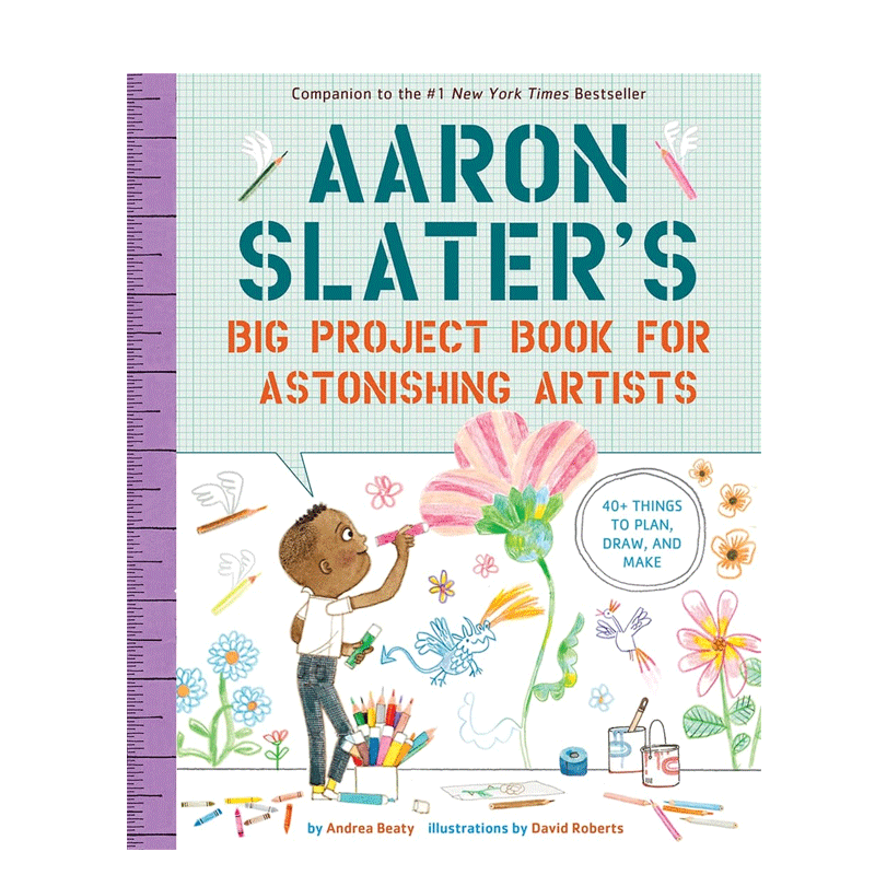 英文原版亚伦·斯莱特给惊奇艺术家的大计划书Aaron Slater's Big Project Book for Astonishing Artists 儿童科普入门指导书