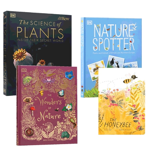 Inside 绘本进口The 英文原版 Their The World Wonders Honeybee大自然动植物研究系列4本 Nature Secret Spotter