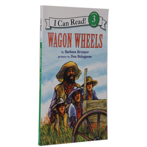【送音频】英文原版绘本Wagon Wheels车轮 汪培珽推荐书单第四阶段读物儿童课外英语阅读学习故事书图画书儿童成长读物i can read
