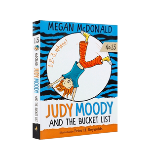 进口英文原版 稀奇古怪小朱迪系列Judy Moody #13 and the Bucket List 遗愿清单 儿童桥梁章节书Megan McDonald梅甘麦克唐纳著作